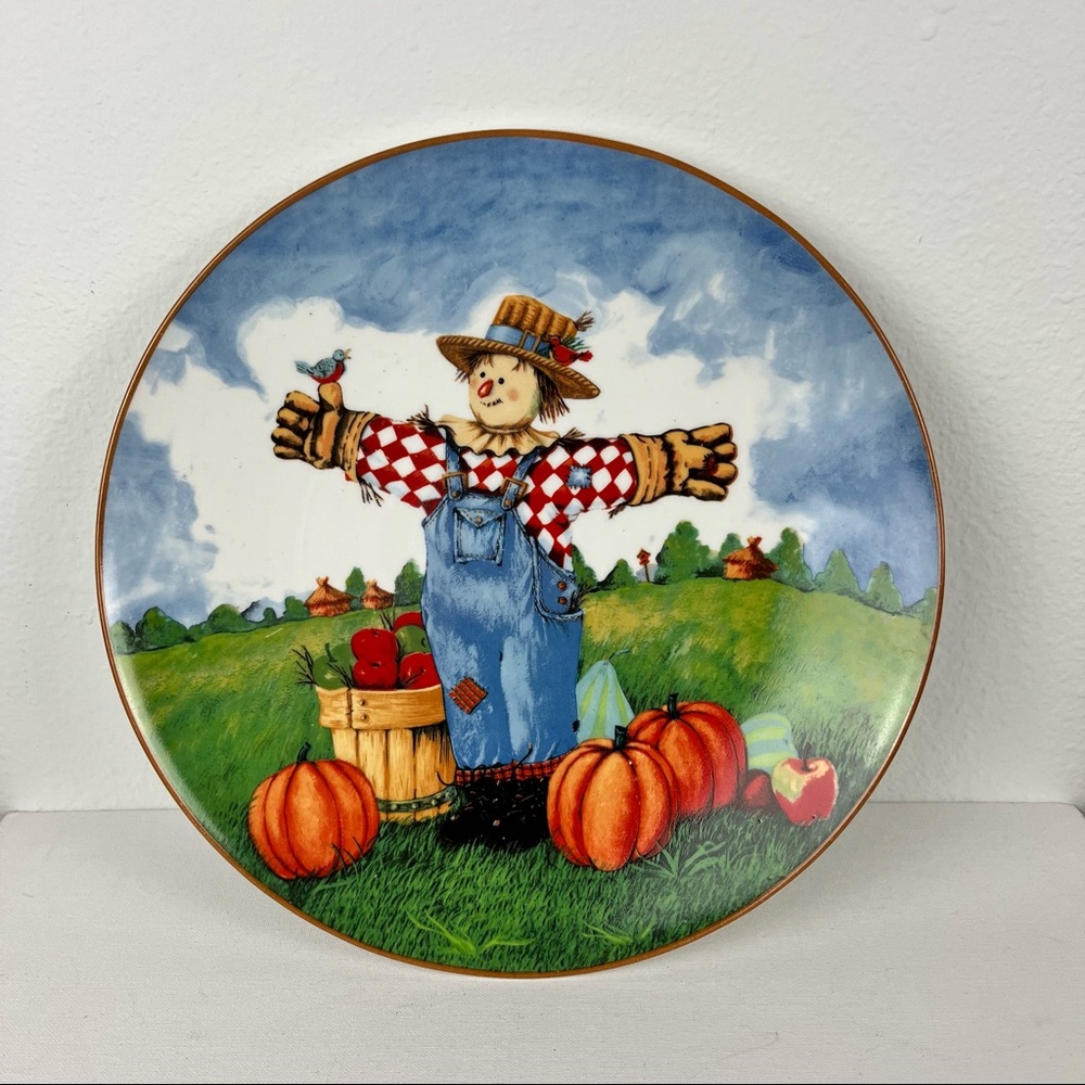 Homeland Harvest large ceramic fall platter - Picture 1 of 3